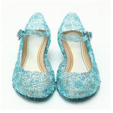 Baby Shoes Girls Sandals Anna&Elsa Kids Baby Shoes Elsa Princess And Cosplay Shoes Party And Comfortable - Sheseelady