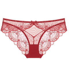 Women's Brief Underwear Underwear Bow Nylon Low Waist Green Black Watermelon