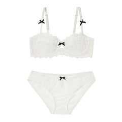 Women's Push Up Bras Underwire Bras Fixed Straps Double Strap 34 cup