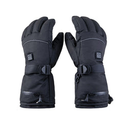 Waterproof Electric Heated Gloves: 3 Heat Levels for Winter Driving, Skiing, Hiking, Fishing, Hunting