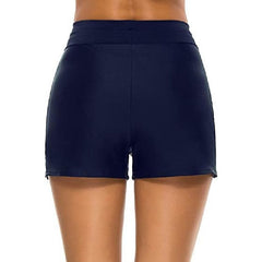 Women's Drawstring Bikini Bottom - Sporty Swimwear for Beach & Summer