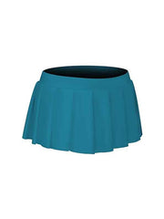 Women's Skirt Mini Polyester Black White Pink Blue Skirts Summer Pleated Fashion Bar Weekend
