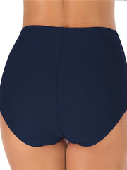 Women's Swimwear Cover Up Swim Shorts Normal Swimsuit Elastic Waist High Waist High Waisted Bathing Suits Sports Vacation Neutral