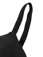 Women's Swimwear Bikini 2 Piece Normal Swimsuit Lace up Push Up Color Block Black Pink Yellow Orange Halter Bathing Suits Sexy Active Basic / New / Padded Bras