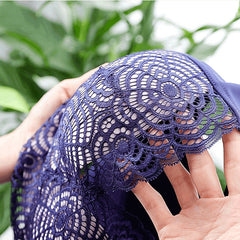 Women's Plus Size Bras & Bralettes Seamless Full Coverage Solid Color Micro-elastic Push Up Casual Daily Nylon V Neck