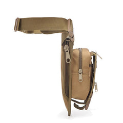 Waterproof Camouflage Tactical Leg Bag with Pockets for Outdoor Riding