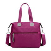 Women Large Capacity Waterproof Nylon Handbag Shoulder Bag For Outdoor