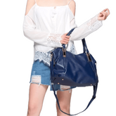 Herald Fashion Designer Women Handbag Female Pu Leather Bags Handbags Ladies Portable Shoulder Bag Office Ladies Hobos Bag Totes - Sheseelady