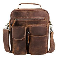Men's Vintage Multi-pocket Crossbody Bag - Large Capacity Shoulder Bag