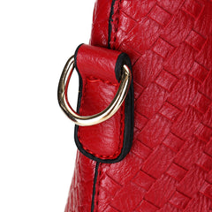 3pcs set women leather satchel handbag shoulder messenger crossbody bag