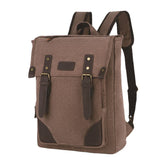 Men's Canvas Outdoor 14" Laptop Backpack - Large Capacity Travel & School Bag