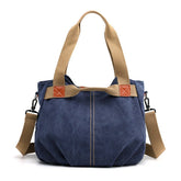 Women Large Capacity Canvas Handbag Shoulder Bag Crossbody Bags