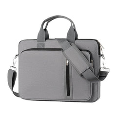 Men's Nylon Shockproof Waterproof Laptop Briefcase - Teacher Crossbody Shoulder Bag