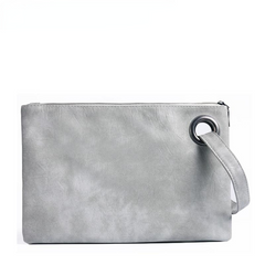 Women's PU Leather Envelope Clutch Bag - Evening Handbag for Women