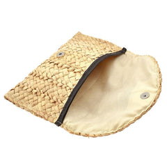 Summer Style Corn Peels Straw Handmade Bohemian Beach Bag