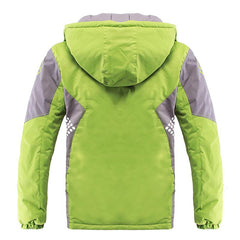Kids Outerwear Waterproof Cotton-Padded Jackets For Unisex