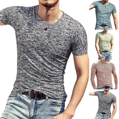 Men's Short Sleeve O-Neck Running Sports Tee