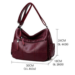 Hot Soft Leather Bolsa Luxury Ladies Hand Bags Female Crossbody Bags for Women Shoulder Messenger Bags
