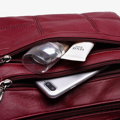 Hot Soft Leather Bolsa Luxury Ladies Hand Bags Female Crossbody Bags for Women Shoulder Messenger Bags