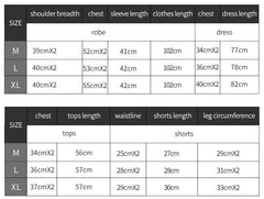 Sexy Women'S Robe & Gown Sets Lace Bathrobe + Night Dress 4 Four Pieces Sleepwear