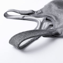 Women's Seamless High Impact Quick Drying Full Coverage Padded Wirefree Racerback Workout Bra Pink / Purple