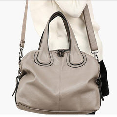 Ladies Soft Top Layer Of Leather Tote Bags For Women 100% Real Leather Hobos Messenger Handbags