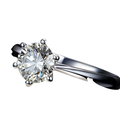 Romantic Wedding Rings Jewelry Cubic Zirconia 925 Sterling