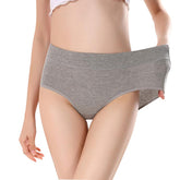 Women Comfortable Cotton High Waist Underwear Ultra-Thin Briefs