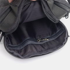 Men's Waterproof Nylon Crossbody Shoulder Bag