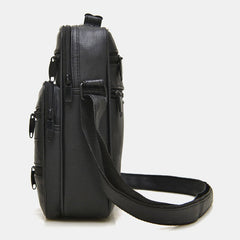 Men's Genuine Leather Business Shoulder Crossbody Bag