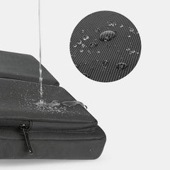 Men's Polyester Fashion Tote with Double Front Pockets - Teacher Crossbody Handbag