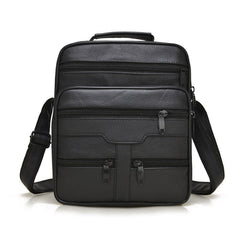 Men's Genuine Leather Business Shoulder Crossbody Bag