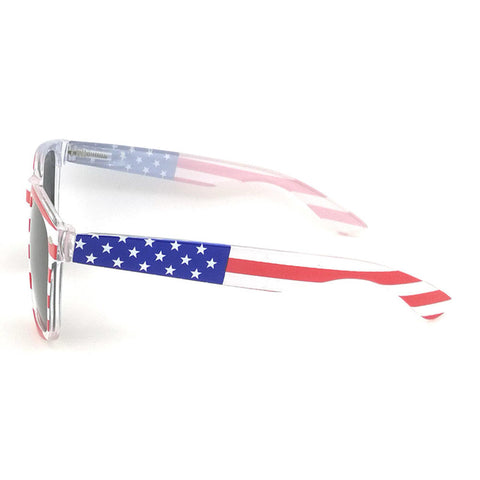 Unisex Patriotic Polarspex Polarized 80's Retro Trendy Stylish Sunglasses