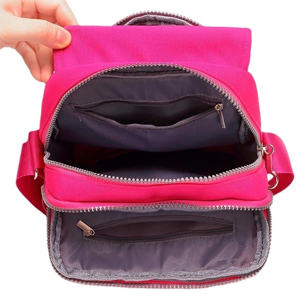 Women Nylon Travel Passport Bag Crossbody Travel Useful Shoulder Bag