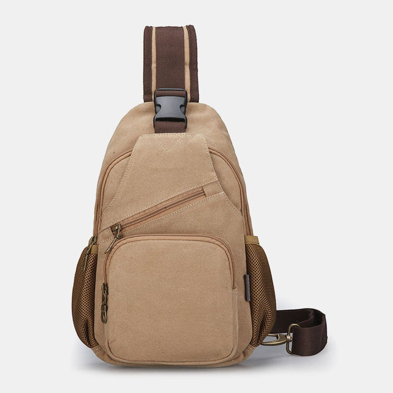 Men's Vintage Casual Chest Bag for Outdoor Travel