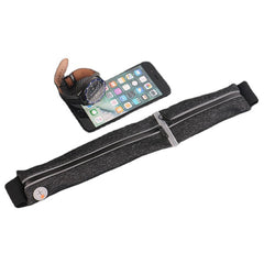 Polyester 6 Inch Phone Bag Outdoor Waterproof Running Waist Belt Jogging Runner Belt Women Men