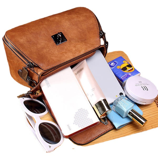 Vintage Elegant Tassel Bucket Bag Shoulder Bag Handbag Crossbody Bag For Women