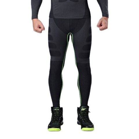 Men Professional Sports Compression Tights Quick Dry Breathable Sports Pants Sportswear
