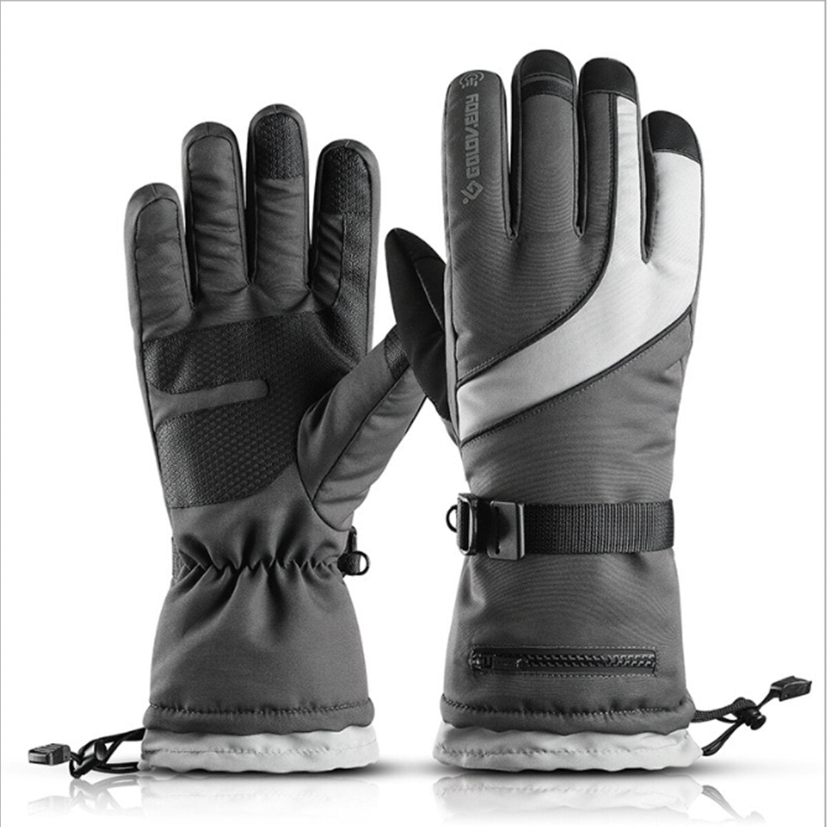 Winter Ski Cycling Thermal Gloves Touch Screen Anti-slip Full Finger Bike Glove
