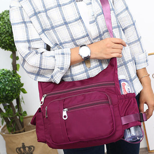 Women Nylon Waterproof Crossbody Bag Shoulder