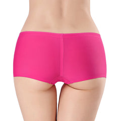 Plus Size Ice Silk Seamless Stretchy Women Panties