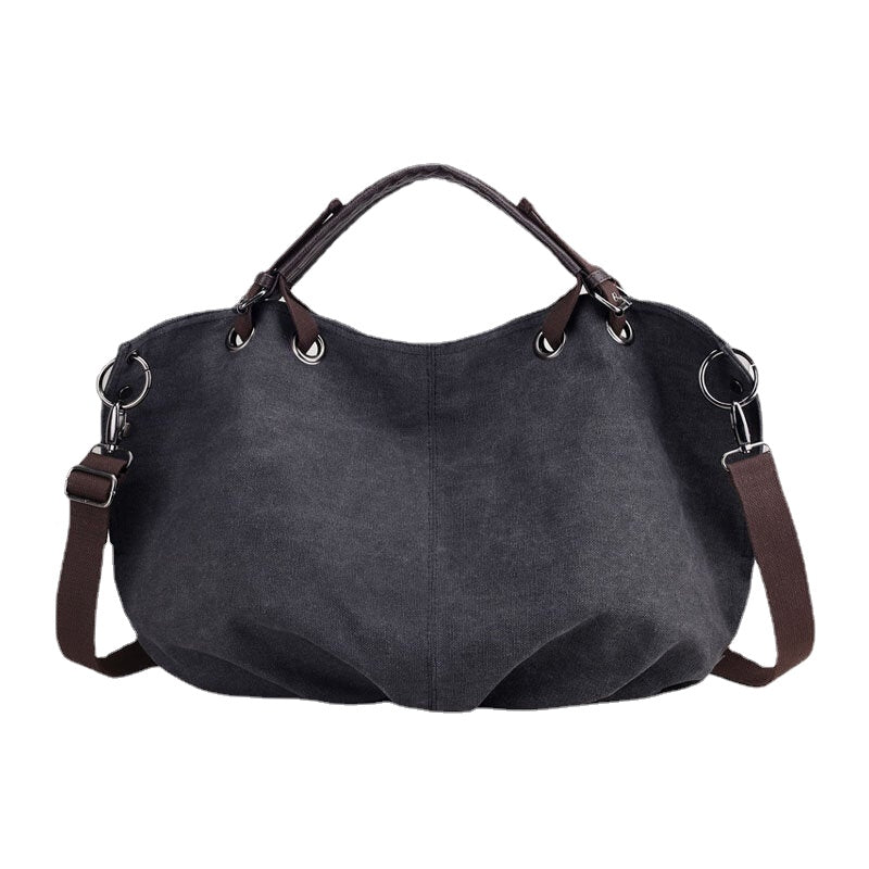 women canvas vintage handbag shoulder bag for outdoor