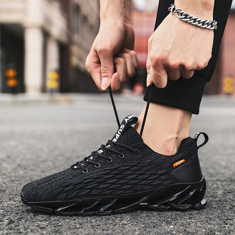 Men's Breathable Mesh Running Shoes Summer Sport Sneakers Casual Walking Shoes For Outdoor Sport Cycling
