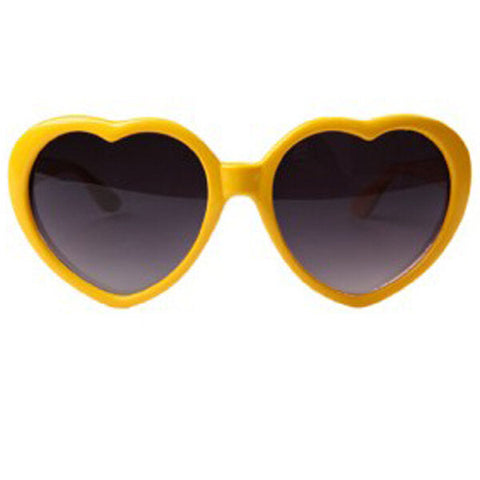 Retro Funny Love Heart Shape Anti-UVA And UVB Sun Glassess