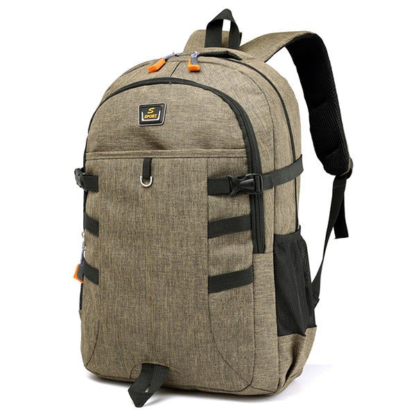 Men Oxford Large Capacity Casual Travel Backpack