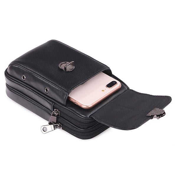 Waist Pack Travel Leather Messenger Bag Cellphone Phone Cases Pouch Holsters