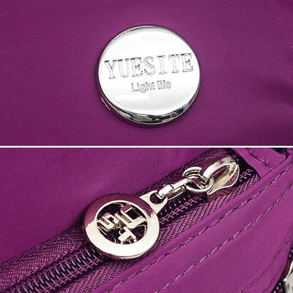 Women Nylon Shoulder Bag Outdoor Sports Waterproof Crossbody
