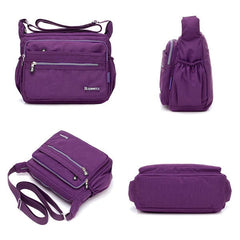 Nylon Waterproof Light Weight Crossbody Bag Shoulder Bag For Women