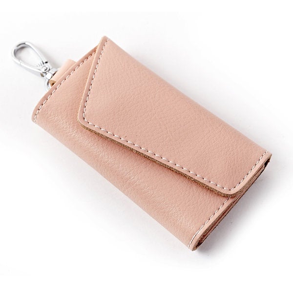 Unisex Genuine Leather Multifunctional Car Key Holder Card Holder