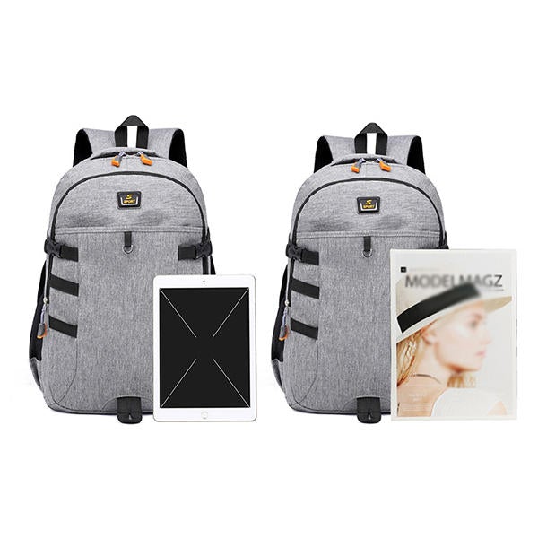 Men Oxford Large Capacity Casual Travel Backpack